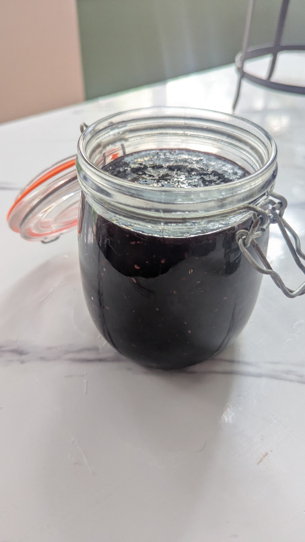 Confiture de fruits rouges