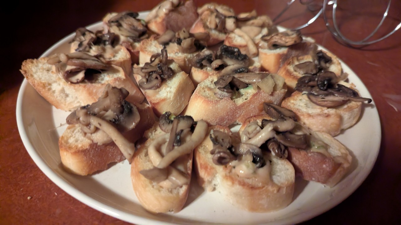 Crostinis champignons