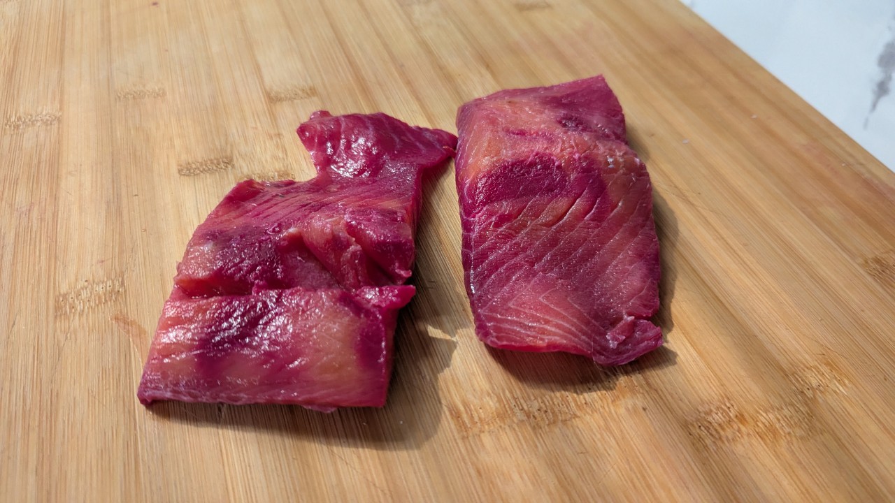 Gravlax de saumon