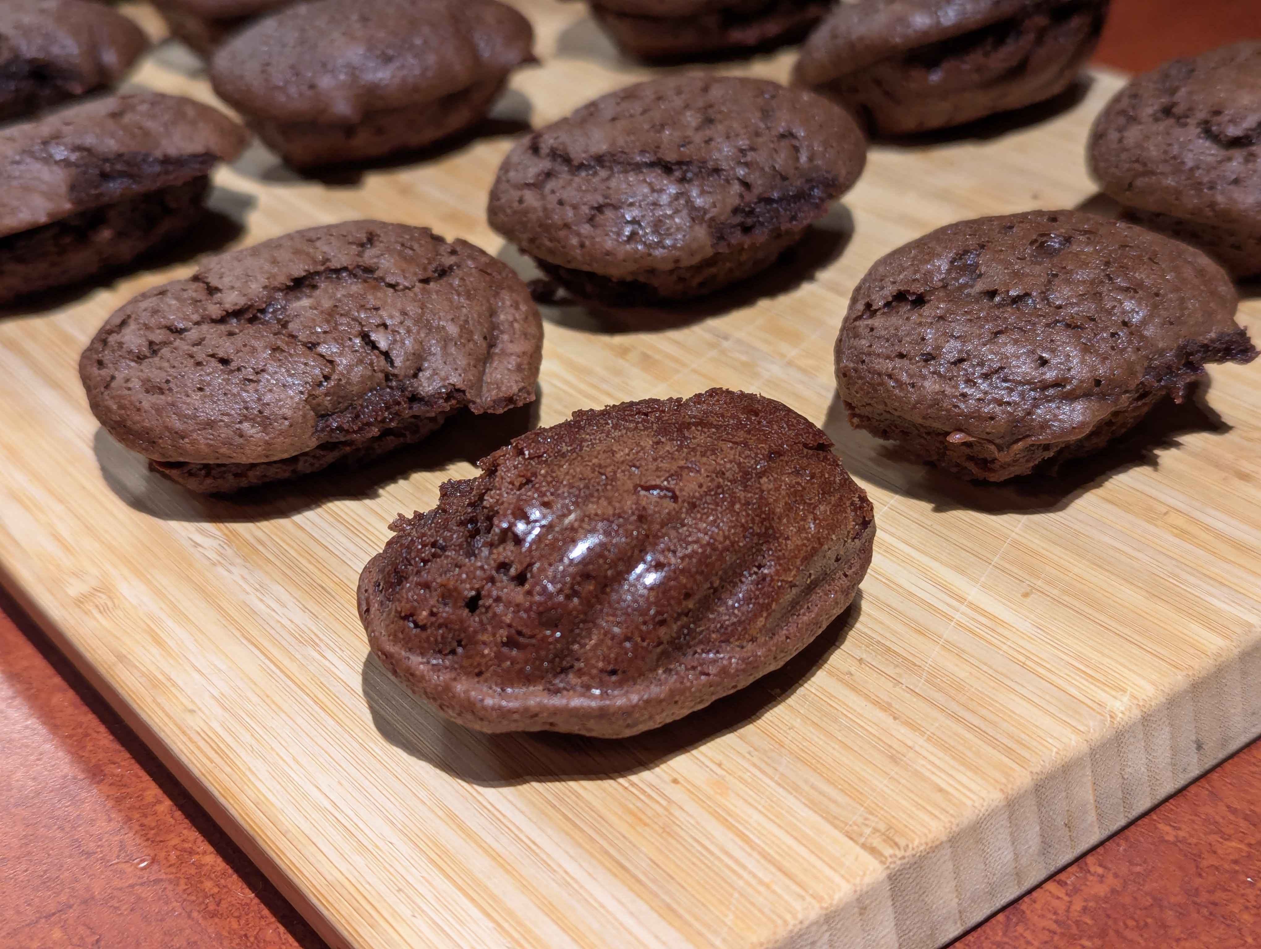 Les madeleines chocolats