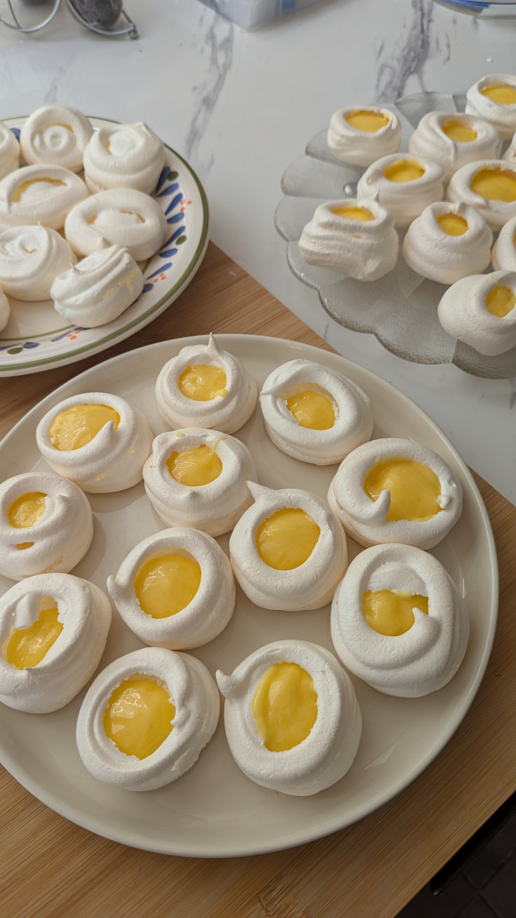 Avec le lemon curd